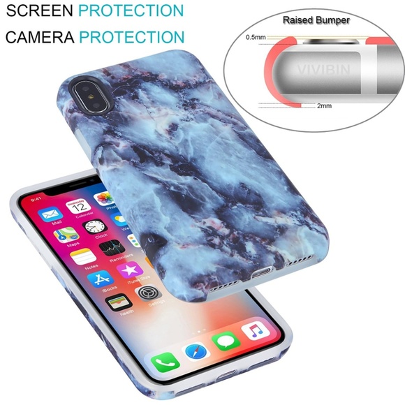 iPhone X Lightning Marble Case - Picture 3 of 3